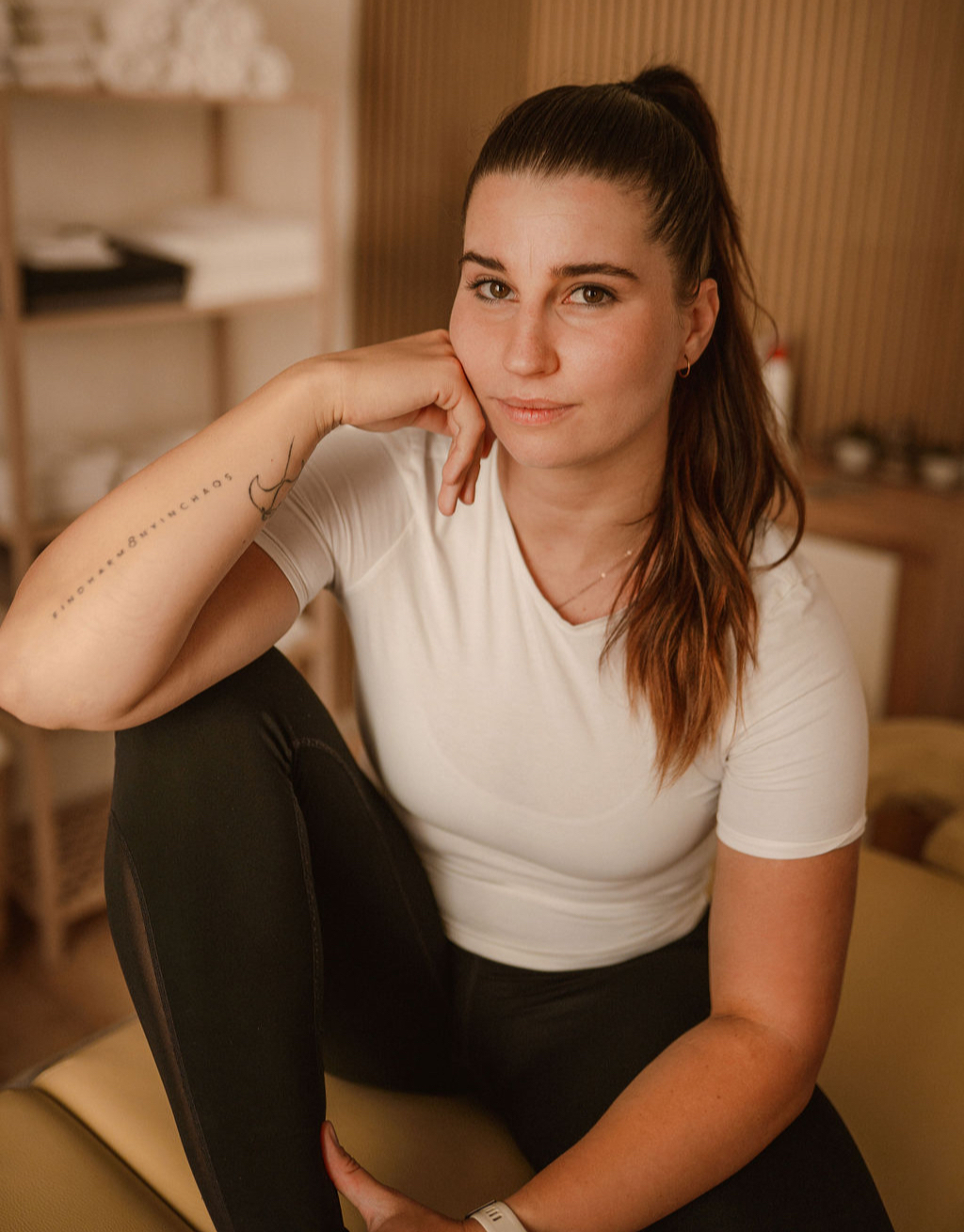 Nicole Šlegrová v terapeutické místnosti